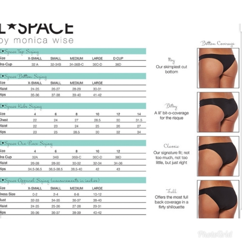 NWT L*Space Ribbed Fireside One-Piece Swimsuit - Picture 7 of 7